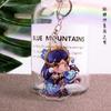 Convención de Anime Colgante Acrílico de Doble Capa Mago Zhonglu Wang Zhaojun Daji Zhenji Llavero Dropshipping