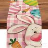 2026 Venta Caliente Transfronteriza Camino de Mesa de Pascua Lino Estampado Decoración para el Hogar Comedor Cocina Mantel para Fiesta Venta al Por Mayor
