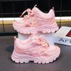 Tenis Calados para Niñas Estilo Coreano Verano Nuevos Antideslizantes Suela Suave Cómodos Casuales Transpirables Zapatos de Papá Zapatos para Niñas