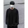 Camisetas de Manga Comprida Estilo Americano para Homens e Mulheres na Primavera e Outono, Novas Camisolas de Algodão Puro de Peso Pesado Corte Ajustado, Camisas para Camadas Internas