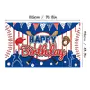 Amazon Transfronterizo Tela de Fondo Super Bowl Celebración de Fútbol Decoración de Juego Poliéster Banner de Atmósfera Tela para Colgar
