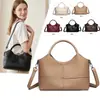 Bolsa Popular Transfronteriza para Mujer, Bolso Cuadrado Pequeño Ligero de Patchwork, Gran Capacidad, Textura de Alta Calidad, Bolso para Mamá, Bolso de Mano para Mujer