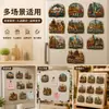 Imanes de Refrigerador de Madera, Souvenirs Turísticos Personalizados, Regalos Culturales y Creativos para Atracciones Turísticas, Fabricantes de Imanes de Comercio Exterior Transfronterizo, Venta al por Mayor