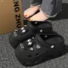 Zuecos de Mujer para Verano 2026, Estilo Nuevo, que Aumentan la Altura, Antideslizantes, Resistentes al Olor, Sandalias Cerradas para Exteriores y Playa