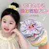 Personalización de Fábrica Scrunchies de Cuadros Dulces para Moños de Niñas, Ligas para Cola de Caballo de Niñas Pequeñas, Accesorios para el Cabello