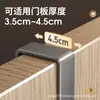 Nuevo Modelo Perchero de Gancho para Ropa, Colgador de Puerta sin Taladro, Estante de Almacenamiento Alto Montado en Pared de Puerta