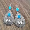 Pendientes de mujer con diseño trenzado hueco transfronterizo de Europa y América, pendientes populares de AliExpress y eBay para mujer.