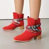 Hebilla de cinturón de nuevo color a juego Botines Tendencia británica Botas estilo Dr. Martens Botas de tacón grueso Tallas grandes 40-46 Botas de comercio exterior