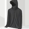 Ropa de Protección Solar de Seda de Hielo de Ala Ancha para Hombres y Mujeres, Chaqueta Fina y Transpirable para Ciclismo y Pesca al Aire Libre, Ropa de Protección Solar de Moda para Hombres