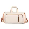 Bolsa de Viagem de Grande Capacidade, Bolsa para Terno para Homens e Mulheres, Bolsa Dobrável para Armazenamento de Terno, Bolsa para Viagem de Negócios e Academia, Bolsa de Mão com Compartimento para Sapatos