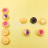 Brillante Tarta de Frutas de Postre Serie de Juguetes de Comida Llavero Funda de Teléfono Pasador Gomita de Pelo Decoración de Escena de Tienda de Conveniencia Pequeños Adornos