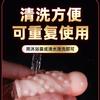Condones Masculinos Segunda Generación Sexy Niu Niu Guerra Santa Condones de Cristal Condones Diente de Lobo con Textura Granulada Juguetes Sexuales para Pareja Adulta