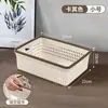 Cesta de armazenamento de mesa de imitação de rattan para uso doméstico, organizador de itens diversos para banheiro, cesta de plástico para lanches de cozinha e sala de estar