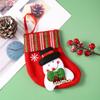 Calcetines de Navidad Suministros de decoración navideña Calcetines de Papá Noel Colgante para árbol de Navidad Bolsa navideña Bolsa de regalo Venta al por mayor