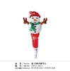 Shopping de Natal atividade de jardim de infância cena decoração balão tiara grampo Velho homem boneco de neve alce presente