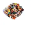 Venta al por mayor de fábrica decoración de maceta de grava de piedra de ágata de colores piedra de Buda ágata de colores ágata de partícula grande grava de ágata