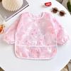 Macacão de Bebê Novo Desenho Animado com Estampa Completa Roupa de Vestir Retrô para Bebês Meninos e Meninas e Roupa com Babador Estampado para Crianças