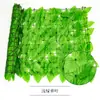 Valla de Malla Artificial para Setos Transfronterizos con Hojas Artificiales y Plantas Verdes para Decoración, Cubierta de Valla, Valla de Plantas, Pared Verde