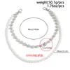 Cadena de Bolas con Pedrería Estilo Europeo y Americano Cadena Colgante de Perlas Cadena de Cintura para Hombre Hip-Hop de Alta Gama de Moda Cadena Colgante de Perlas para Jeans de Nicho Cadena de Cintura para Hombre Transfronteriza