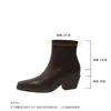 Botines Elegantes de Tacón Alto con Punta Francesa de 9 cm de Altura para Mujer 2026 Nuevo Estilo Otoño/Invierno Británicos Versátiles para el Trabajo Adelgazantes