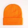 Gorro de Punto Unisex para Circunferencia de Cabeza Grande Transfronterizo, Gorro de Lana Acrílica, 30 Colores, Gorro de Punto Liso, Se Puede Añadir Logo, Gorro Cálido