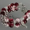 Pulseira de Vidro para Mulheres, Design Versátil e Único, Acessório Fresco de Verão para Estudantes, Presente de Aniversário, Pulseira de Alta Qualidade