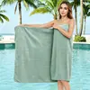 Conjunto de Presente Casal de Toalha e Toalha de Banho em Fleece Coral Tricotado, Conjunto de Toalhas Macias Absorventes Quentes em Fleece Atacado