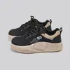 XQ5801 Novos sapatos casuais de verão 2024 Sapatos de salto grosso com aumento de altura Sapatos esportivos coreanos femininos Sapatos casuais Torre da moda