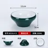 10 Piezas de Tazones Pequeños de Melamina, Tazones de Arroz Comedor Comida Rápida, Tazones de Sopa Imitación Porcelana Comerciales, Tazones para Gachas, Tazones para Salsa Hot Pot Picante