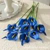 Lirios de cala artificiales de PU, flores artificiales para bodas, decoración del hogar, arreglos florales de mesa, venta al por mayor transfronteriza de Amazon