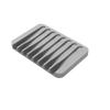 Caixa de sabão antiderrapante para banheiro transfronteiriço, suporte para sabonete de cozinha, suporte de armazenamento, suporte de sabão de silicone autodrenante