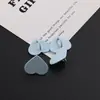 Parche de Anillo Brillante con Forma de Corazón Pintado de Colores Funda para Teléfono Correa de Teléfono Hecha a Mano DIY Hebilla Accesorios Pequeños