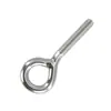 Acero Inoxidable 304 Argolla de Ojo Tipo Anillo Tornillo de Rosca Inversa Gancho de Ojo de Elevación Tornillo m4m5m6m10m20m22m24