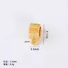 Accesorios Yiwu Venta Caliente Transfronteriza Aleación Accesorios para Joyería DIY Colgante Dorado Brillante Collar Pulsera Colgante Corazón Estrella