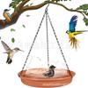 Amazon Explosions Garden Bird Tub Bandeja Alimentador de Pássaros Pendurado Jardim Banheira Automática para Banho de Pássaros ao Ar Livre