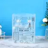 Sacos Pequenos de Papel Crepom para Assar, Sacos de Embalagem, Sacos de Mão para Comida e Pão, Sacos de Embalagem Plásticos Semi-Transparentes com Boca Plana, Sacos de Quatro Dedos