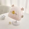 Gorro de bebé gorro fetal recién nacido días de primavera y verano delgado cuatro estaciones lindo bebé niña infantil