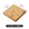 Papel para freír papel para pan bandeja de comida de papel papel para envolver hamburguesas estilo americano papel a prueba de aceite para pollo frito papel absorbente de aceite papel para bandeja de hornear papel aceitado