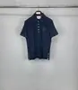 Camisa Polo Casual y Cómoda de Manga Corta con Cuello de Solapa Bordado de Patrón Nuevo de Verano, Directo de Fábrica Tb, para Hombres y Mujeres
