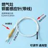 Sensor de Ignición para Estufa de Gas Universal con Cable, Aguja de Encendido por Pulsos, Sensor para Encendedor de Gas, Herramienta de Accesorios para Estufa