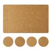 Manteles Individuales Listos con Patrón de Lana, Manteles Individuales Cuadrados de PVC Estilo Nórdico Occidentales, Manteles Tejidos Estilo Chino para Mesa de Comedor, Aislantes de Calor y Sencillos