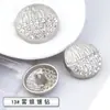 Botões de Casaco, Botões de Metal, Ternos de Alta Qualidade, Quebra-ventos de Caxemira, Acessórios Redondos Decorativos Dourados Retrô Combinando
