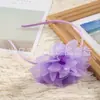 Diadema de Hilo de Gasa Coreano con Flor Grande Diadema Diadema de Princesa Hada Tarjeta de Salida para el Día del Niño Joyería para la Cabeza