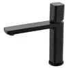Nuevo Grifo para Lavabo Caliente y Frío de Latón Blanco Dorado Grifo para Lavabo de Inodoro Agujero Único Cuadrado Doméstico Lavabo de Mesa