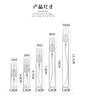Perfume en aerosol Factory Spot de 2 ml, 5 ml, 8 ml y 10 ml. Cabezal de pulverización para viaje, tamaño de prueba, botella de vidrio, tubo de extracción.