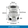 Polea síncrona 2GT para impresora 3D, polea de transmisión dentada 16/20, polea de accionamiento para motor paso a paso mecánico gt2