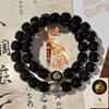 Pulsera de Piedra de Nacimiento Zodiacal Bodhi de Jade Suave para Hombres y Mujeres, Accesorio Cultural Estilo Chino, Artículo Popular para Transmisiones en Vivo de Tiktok, Envío Directo de Una Pieza