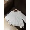 Nueva Camisa Coreana Dongdaemun Estilo Lanternas Sueltas Primavera/Verano 2026 con un Toque Intelectual y Relajado