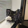 Bolso de Hombro con Cadena para Mujer con Elegante Estampado Floral, Nuevo Modelo 2026, Gran Capacidad, Bolso Tote de Moda para Primavera
