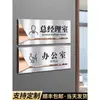 Placas para Puertas de Oficina Hechas a Medida Metal Acero Inoxidable Señales para Sala de Gerente General Señales de Identificación para Departamento de Reuniones de Finanzas Placas